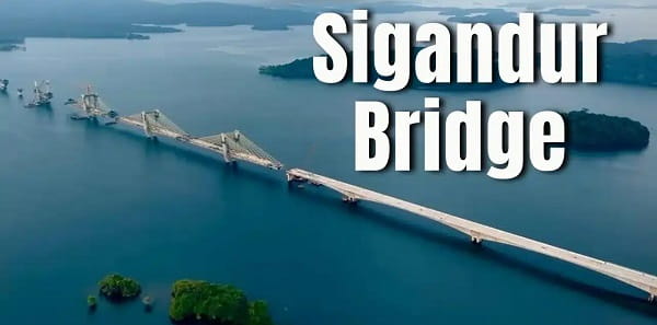 Sigandur Bridge, Karnataka
