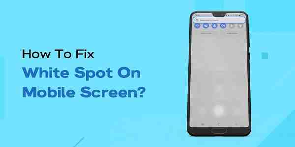 White Spots on Phone Screen